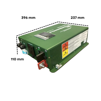 PowerSwitch by KARTT - 2kW Inverter/Charger built in screen