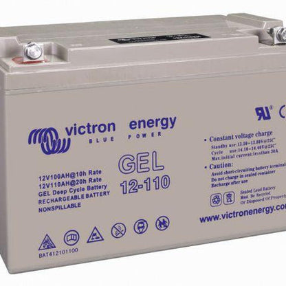 Victron Energy Gel Deep Cycle Battery 12V 110Ah - BAT412101104