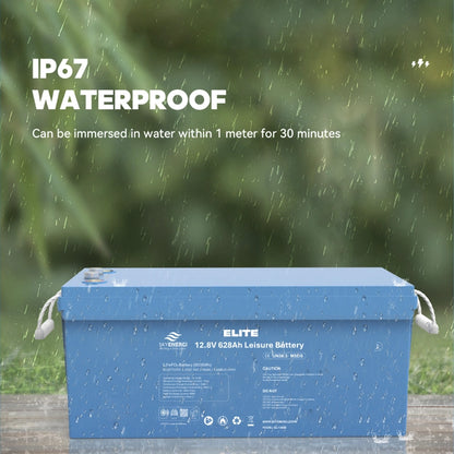 Skyenergi Elite 628Ah Smart Lithium Leisure Battery - Victron Can-Bus