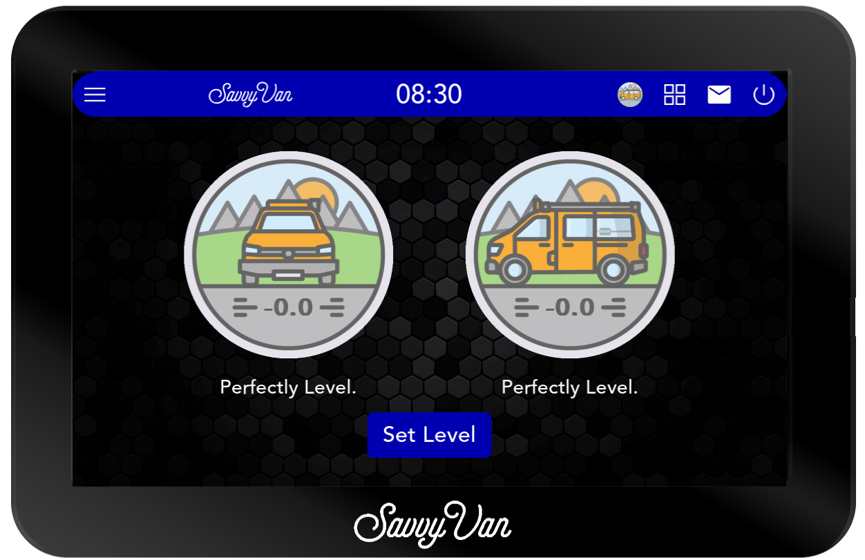 Savvy Van3 - 5" Touch Screen inc. Control Panel