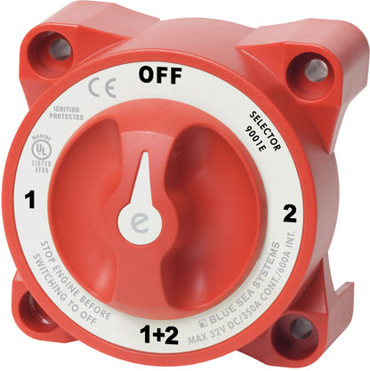 Blue Sea e-Series Selector Battery Switch - 9001E