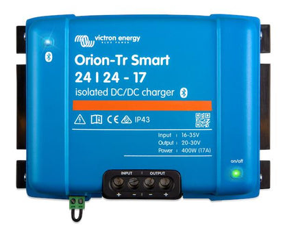 Victron Energy Orion-Tr Smart 24/24V 17A (400W) Isolated DC-DC Charger - ORI242440120