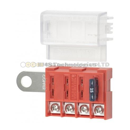 Blue Sea ST Blade Battery Terminal Mount Fuse Block - 5023-BSS