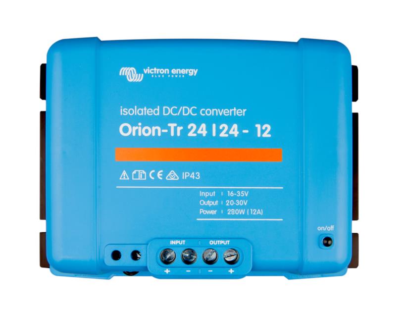 Victron Energy Orion-Tr 24/24V 12A (280W) Isolated DC-DC Converter - ORI242428110