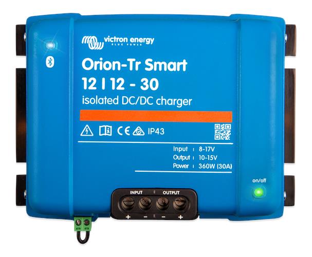 Victron Energy Orion-Tr Smart 12/12V 30A (360W) Isolated DC-DC Charger - ORI121236120