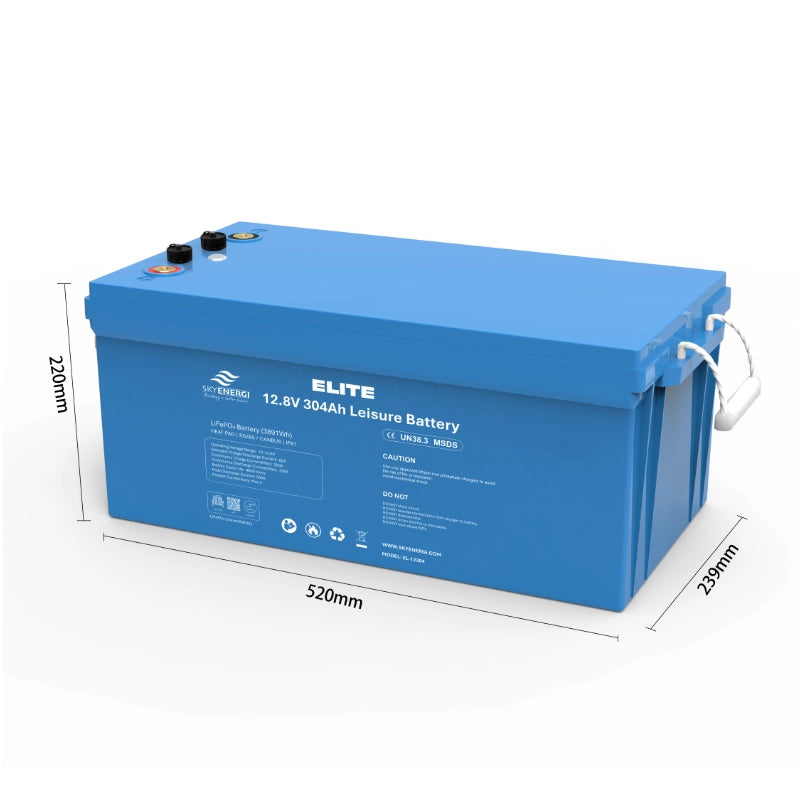 Skyenergi Elite 304Ah Smart Lithium Leisure Battery - Victron Can-Bus