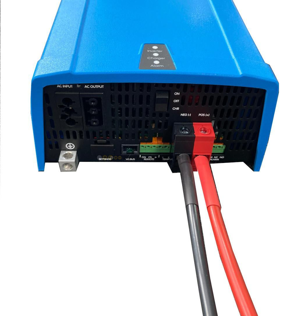 25mm2 Cable Set for Victron Energy MultiPlus Inverter Chargers & Phoenix Inverters