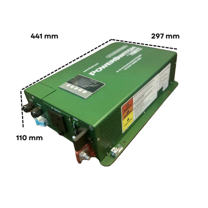 Kartt PowerSwitch 2kW Inverter/Charger and Skyenergi 230Ah Lithium Leisure Battery Kit