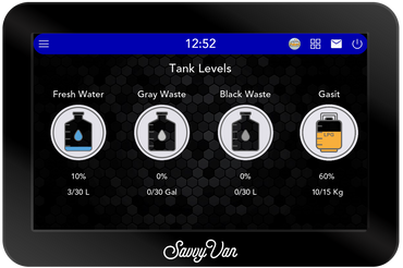 Savvy Van3 - 7" Touch Screen inc. Control Panel