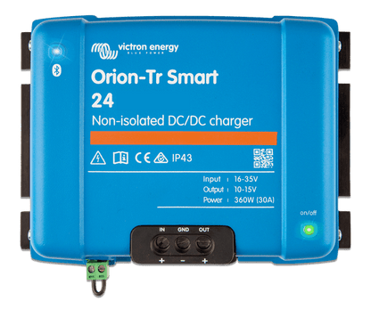Victron Energy Orion-Tr Smart 24/24V 17A (400W) Non-isolated DC-DC Charger - ORI242440140