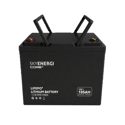 Skyenergi Core2 105Ah Lithium Leisure Battery - Bluetooth & Heat-Pad