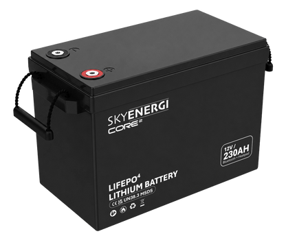 Skyenergi Core2 230Ah Lithium Leisure Battery - Bluetooth & Heat-Pad