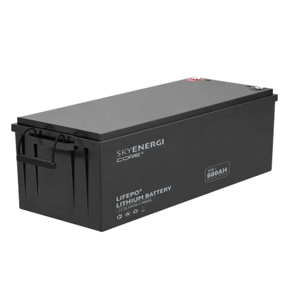 Skyenergi Core2 680Ah Lithium Leisure Battery - Bluetooth & Heat-Pad