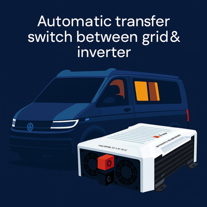 SRNE SR-IBC12-3kW Pure Sine Wave Inverter/Charger