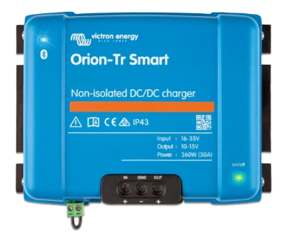 12V Battery To Battery Charger Kit – Includes Victron Orion 30A DC-DC Charger with built-in Bluetooth