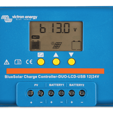 Victron Energy BlueSolar PWM LCD&USB 12/24V 30A - SCC010030050