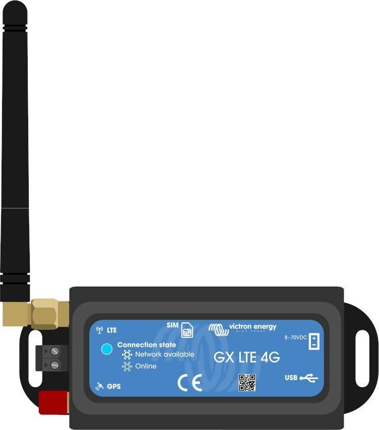 Victron GX LTE 4G-A Cellular Modem for GX Devices - GSM100200400