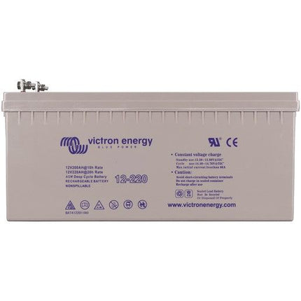 Victron Energy Gel Deep Cycle Battery 12V 220Ah - BAT412201104