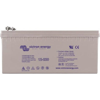 Victron Energy Gel Deep Cycle Battery 12V 220Ah - BAT412201104