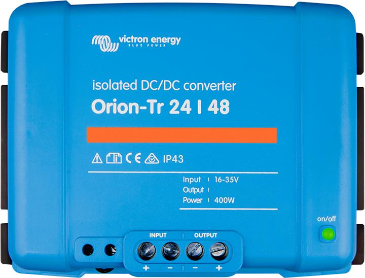 Victron Energy Orion-Tr 24/48V 8.5A (400W) Isolated DC-DC Converter - ORI244841110