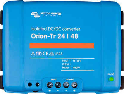 Victron Energy Orion-Tr 24/48V 8.5A (400W) Isolated DC-DC Converter - ORI244841110