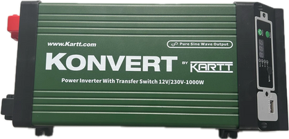Konvert by KARTT - 1kW Inverter with removable screen