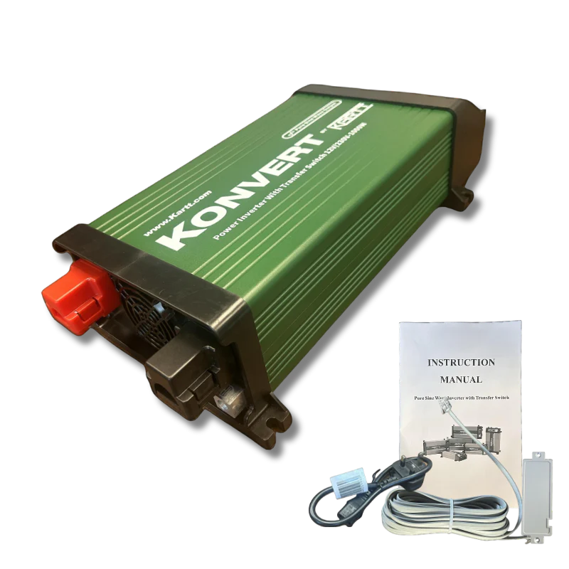 Konvert by KARTT - 1kW Inverter with removable screen
