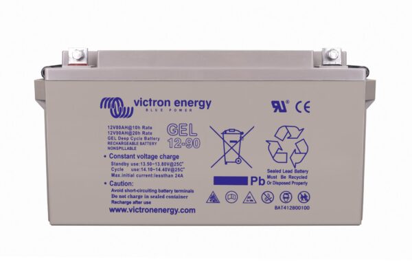 Victron Energy Gel Deep Cycle Battery 12V 90Ah - BAT412800104