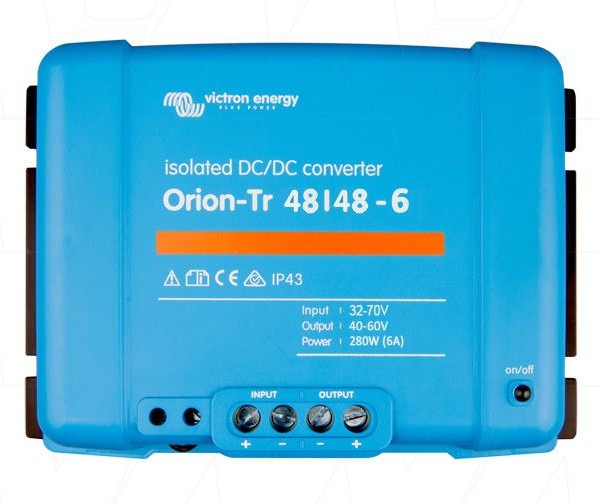 Victron Energy Orion-Tr 48/48V 6A (280W) Isolated DC-DC Converter - ORI484828110