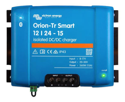 Victron Energy Orion-Tr Smart 12/24V 15A (360W) Isolated DC-DC Charger - ORI122436120