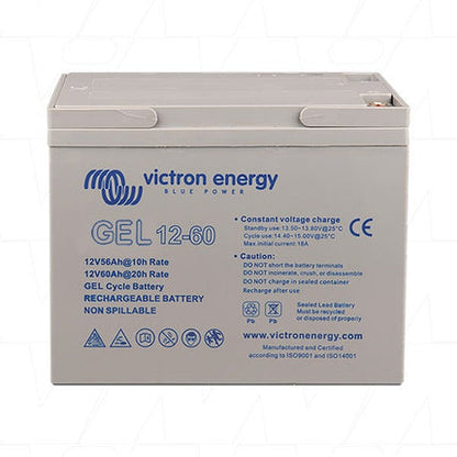 Victron Energy Gel Deep Cycle Battery 12V 60Ah - BAT412550104