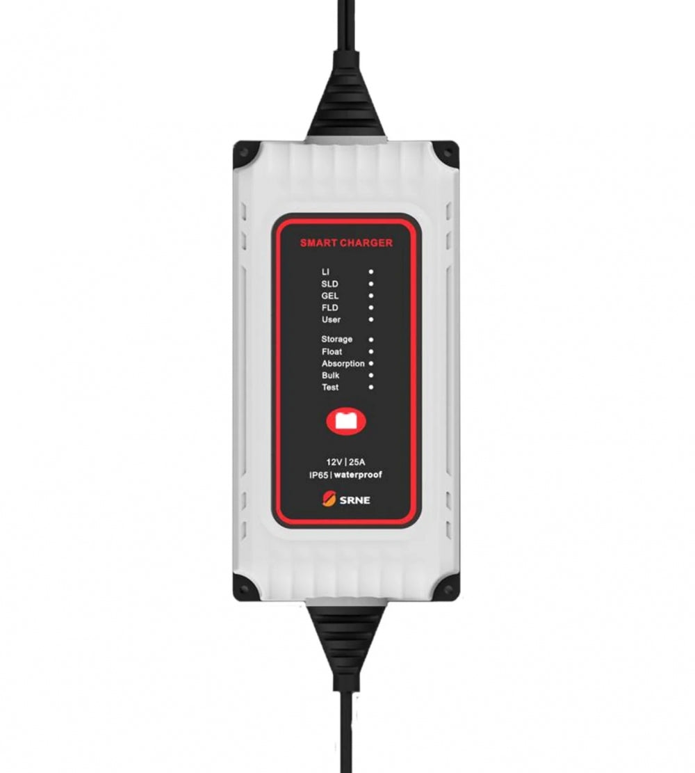 SRNE 12V 25A Intelligent Charger