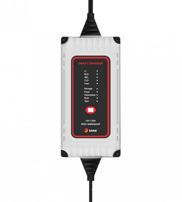 SRNE 12V 25A Intelligent Charger