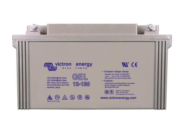 Victron Energy Gel Deep Cycle Battery 12V 130Ah - BAT412121104