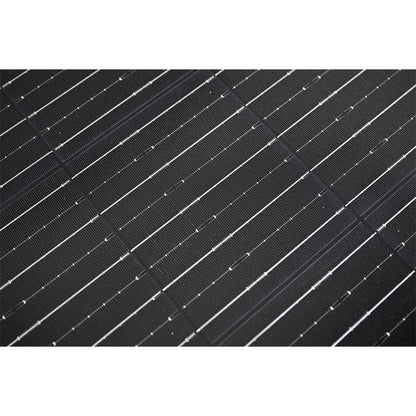 130W Rigid Solar Panel Black