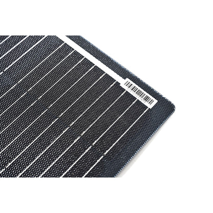 200W Semi-Flexi Solar Panel Black Rear Exit