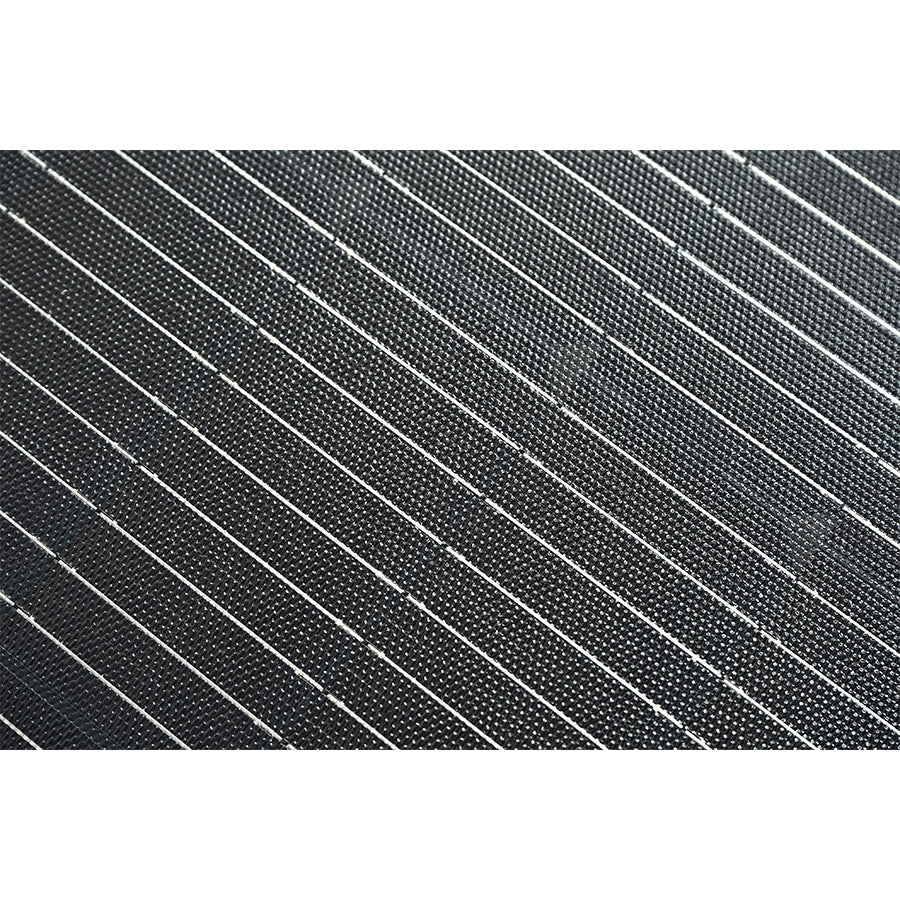 200W Semi-Flexi Solar Panel Black Rear Exit