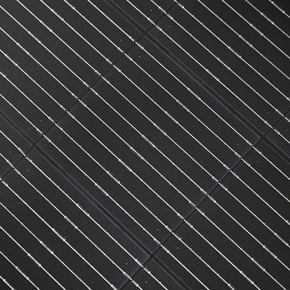 200W Rigid Solar Panel Black
