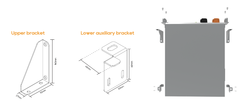 Pytes V5 Wall Bracket Set