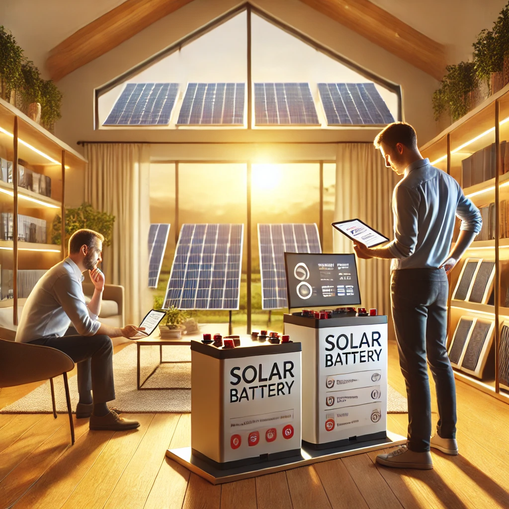 Choosing The Right Solar Battery