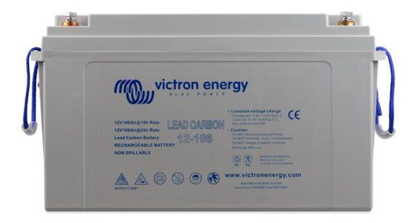 Victron Energy Lead Carbon Battery 12V 106Ah (M8) – Bat612110081