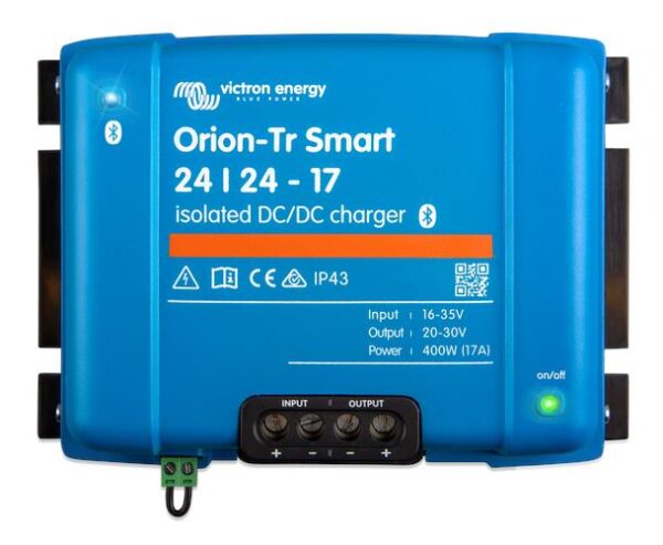 Victron Energy Orion-Tr Smart 24/24V 17A (400W) Isolated Dc-Dc Charger – Ori242440120