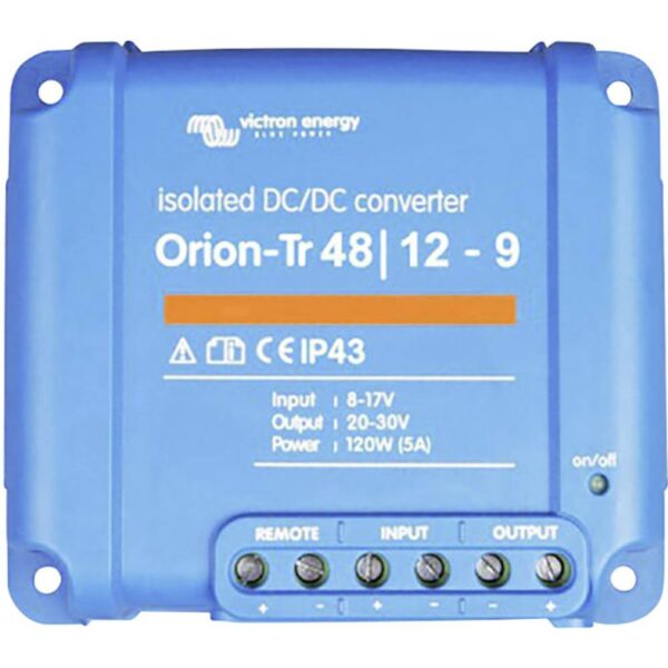 Victron Energy Orion-Tr 48/12V 9A (110W) Isolated Dc-Dc Converter – Ori481210110