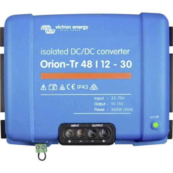 Victron Energy Orion-Tr 48/12V 30A (360W) Isolated Dc-Dc Converter – Ori481240110