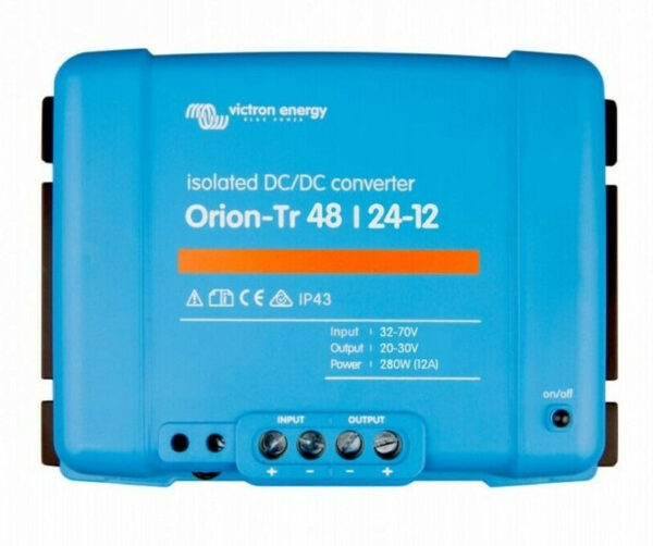 Victron Energy Orion-Tr 48/24V 12A (280W) Isolated Dc-Dc Converter – Ori482428110