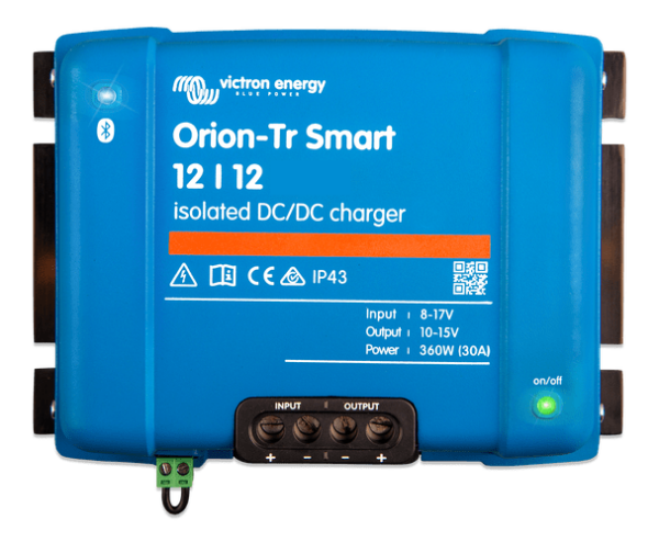 Victron Energy Orion-Tr Smart 12/12V 18A (220W) Isolated Dc-Dc Charger – Ori121222120