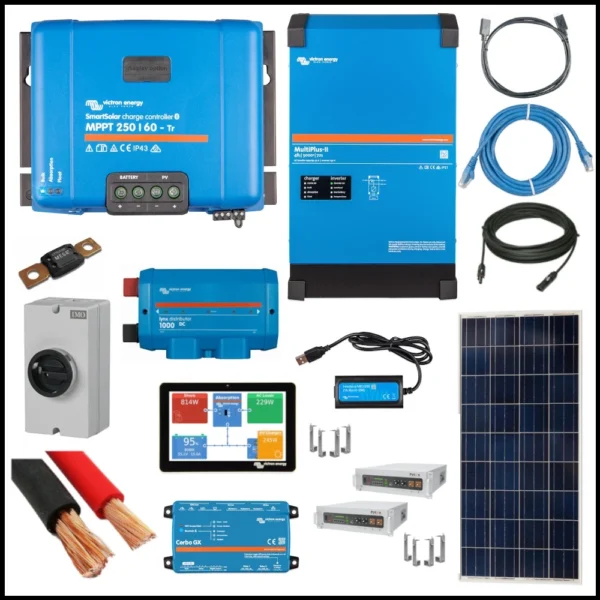 Ess Kit – Victron Energy 4Kw Kit With 2.8Kw Solar Array And 10.2Kwh Pytes V5 Li-Po4 Battery