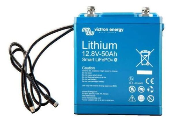 Victron Energy Lifepo4 Battery 12.8V 50Ah Smart – Bat512050610