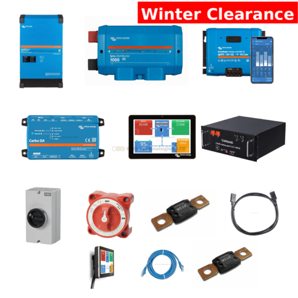 Ess Kit 5Kva Off Grid/Ess System With 51.2V 20Kw Lithium Battery Storage