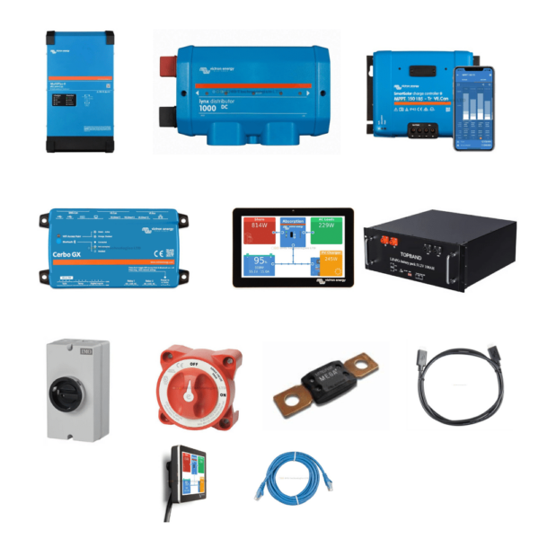 Ess Kit 3Kva Off Grid/Ess System With 51.2V 20Kw Lithium Battery Storage - Image 2